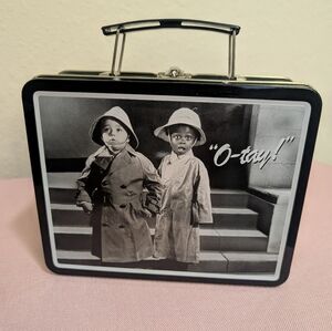Little Rascals Vintage 1998 Metal Tin Lunchbox Collector Item•Buckwheat "O-tay!"